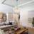 4-light Modern Glass Bubble Chandelier, 24"d-1765888439