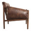 Fauteuil rembourré en cuir 27,6 po Salma-390730770