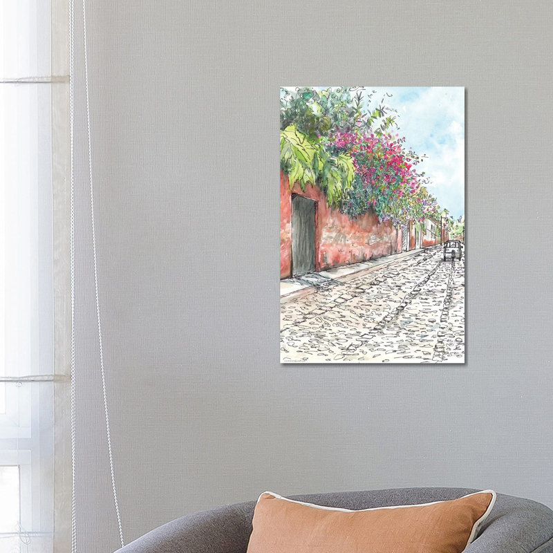 Off The Beaten Path by Kamdon Kreations - Wrapped Canvas Painting, 66.04 cm H x 45.72 cm W x 1.91 cm D