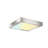 9 in. Square Color Selectable Integrated LED Flush Mount Downlight-70783558