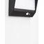 Black Integrated LED Outdoor Flush Mount