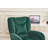 Velvet Fabric 360 Swivel Home Office Chair With Gold Metal Base And Universal Wheels,Coffee-124876036