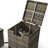 Propane Fire Table, Beige With Tank Holder & Ceramic Tile, 32.44In Depth, 19.63In Width, 15.51In Height, 80Lb Weight Included, Depth X Width-800740421-800740422