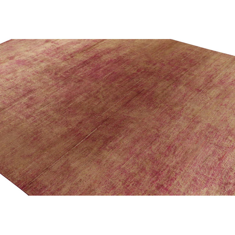 Hand Knotted Wool Area Rug