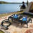 Two Burner Cast Iron Flame Camping Stove