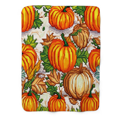 Couverture brodée en sherpa de qualité supérieure 1 pièce 0091