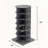 Blue 360 Rotating 6-Layer Shoe Cabinet-1008693359-1008693345