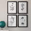 Simply Imperial - Ensemble de 4 photos sur toile tendues-1160655248-1160655255