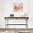 Jayvion Solid Wood Top Metal Base Standing Desk