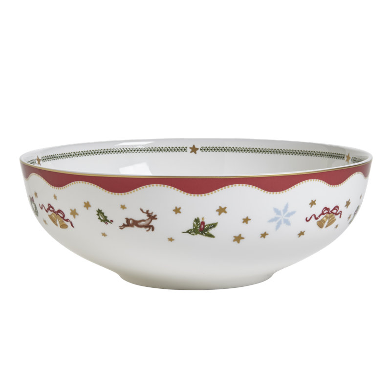 My Noel Bone China Serving Bowl