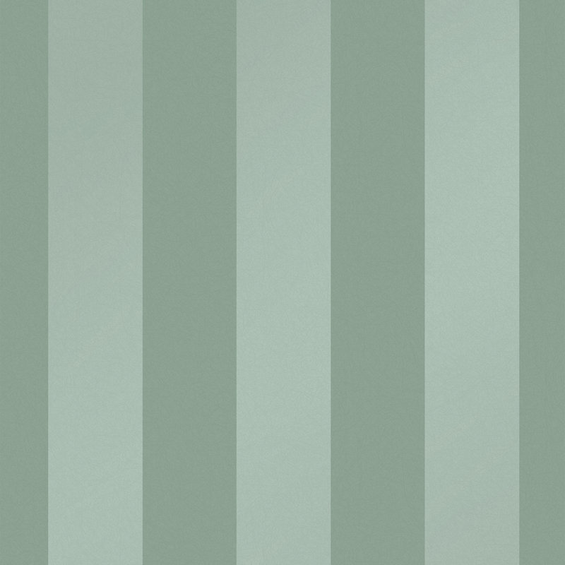 Laura Ashley, papier peint à rayures nacrées, Vert jade