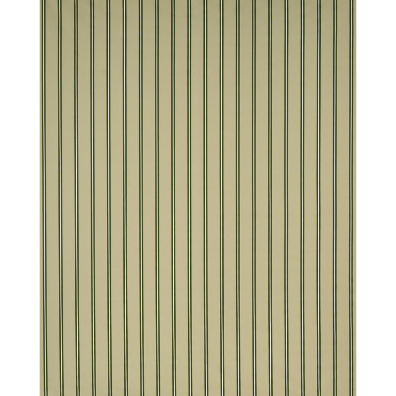 Briony Stripe Fabric, Leaf