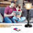 Florestan Metal USB Torchiere Lamp