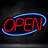 Addalin LED Open Sign Neon Light Wall Sign