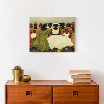 «Women In Pews» sur toile
