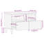 70cm Sideboard