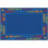 Tapis bleu touffeté de qualité supérieure Read to Dream Border Classroom