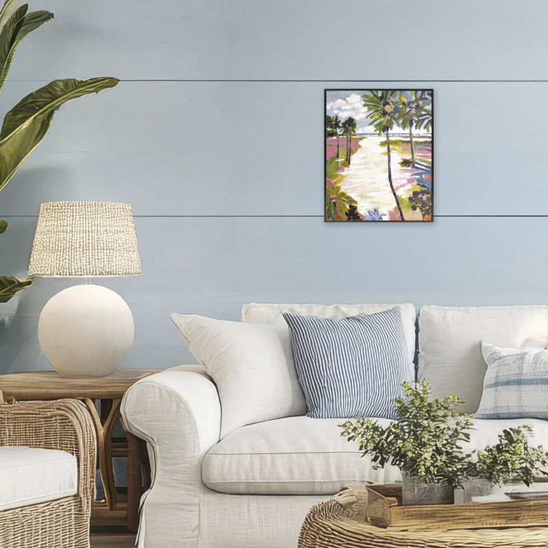 Giclée encadrée, conçue par Karen Fields, H 14 po x l 11 po, Giclée encadrée noir minuit