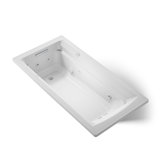 Archer® 72-in X 36-in Drop-in Whirlpool + Heated Bubblemassage Air Bath