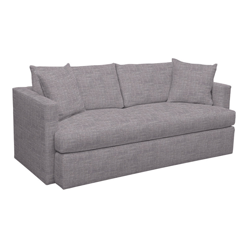 Canapé à deux places 81 "American Bungalow, Chenille nomade ardoise Crypton®