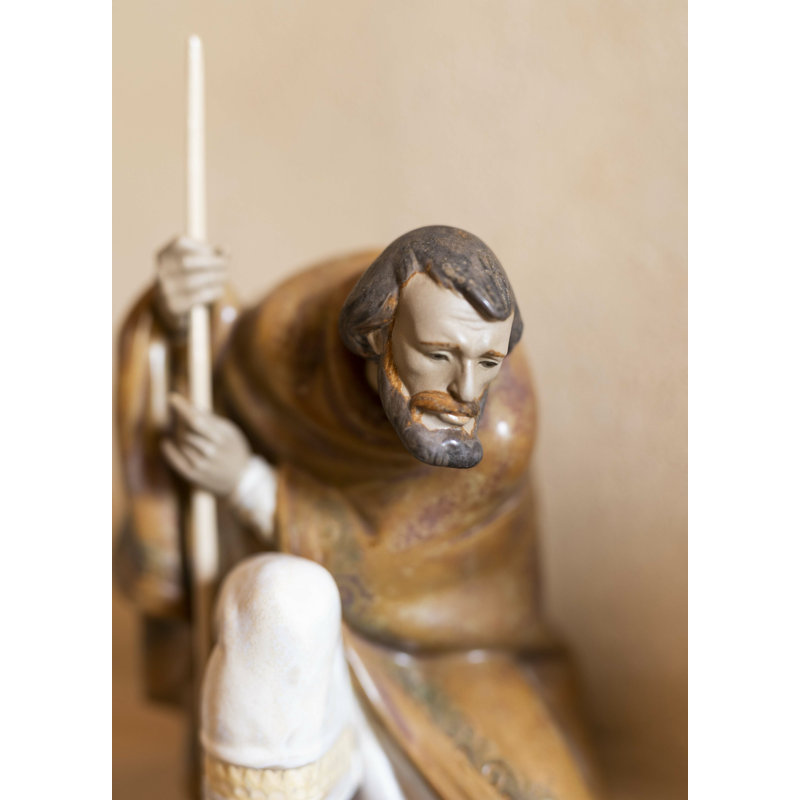 Figurine saint joseph, Marron