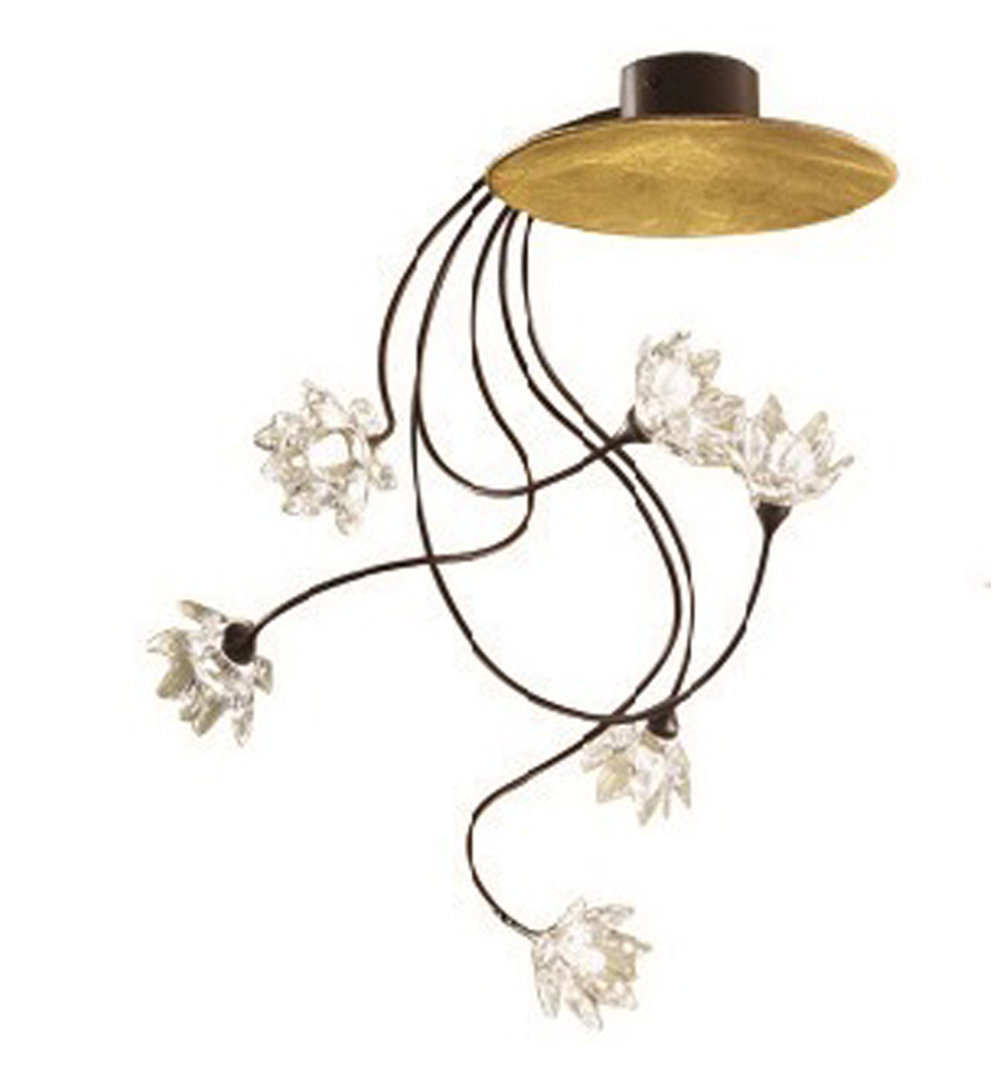 6 Light Semi Flush Ceiling Light