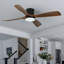 Karlena 54'' ABS Blades Modern Ceiling Fan with Lights and Remote Control Dimmable 3 Colours 6-Speed Mute Reversible Motor-749576697