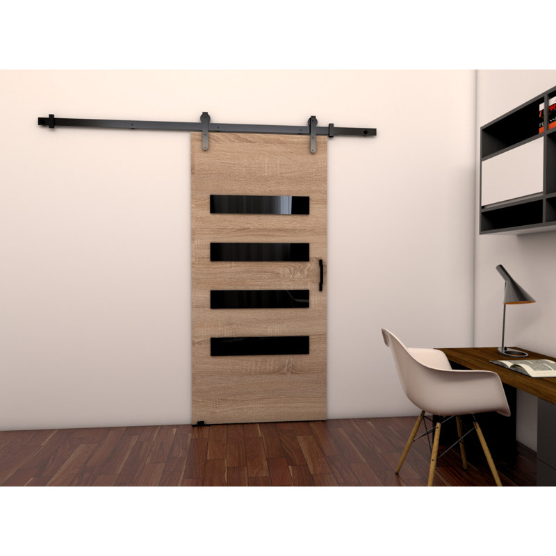 Resto Veneers Sliding Doors, 205cm H x 86cm W x 1.6cm D, Sonoma Oak