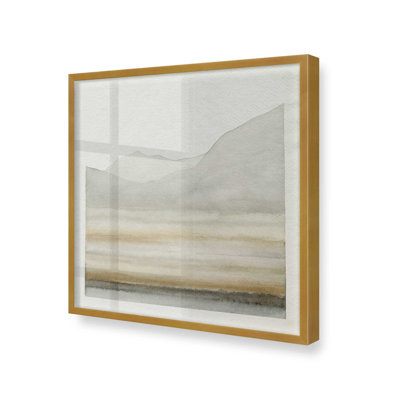 Whispering Ridge Silhouette II Canvas Print
