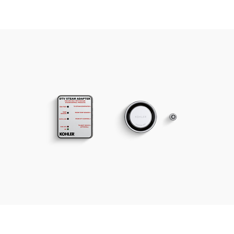 Ensemble d'adaptateurs de vapeur Invtoration ™ Series Dtv + ™, Nickel poli éclatant