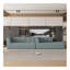 Ensemble de canapé de salon modulaire 112,2 * 74 po, canapé minimaliste moderne, canapé-lit rembourré de salon, chambre à coucher, ensemble de 2 pièces sans ordinateur, en forme de L-1937483359