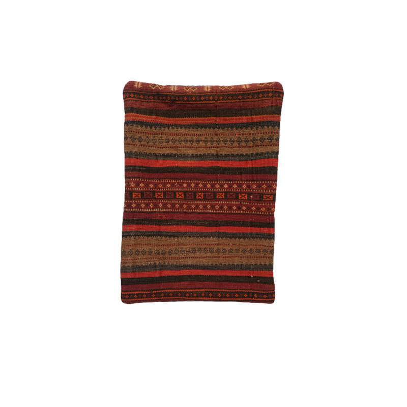 Geoffrey Kilim Handwoven Iroko Cushion Cover