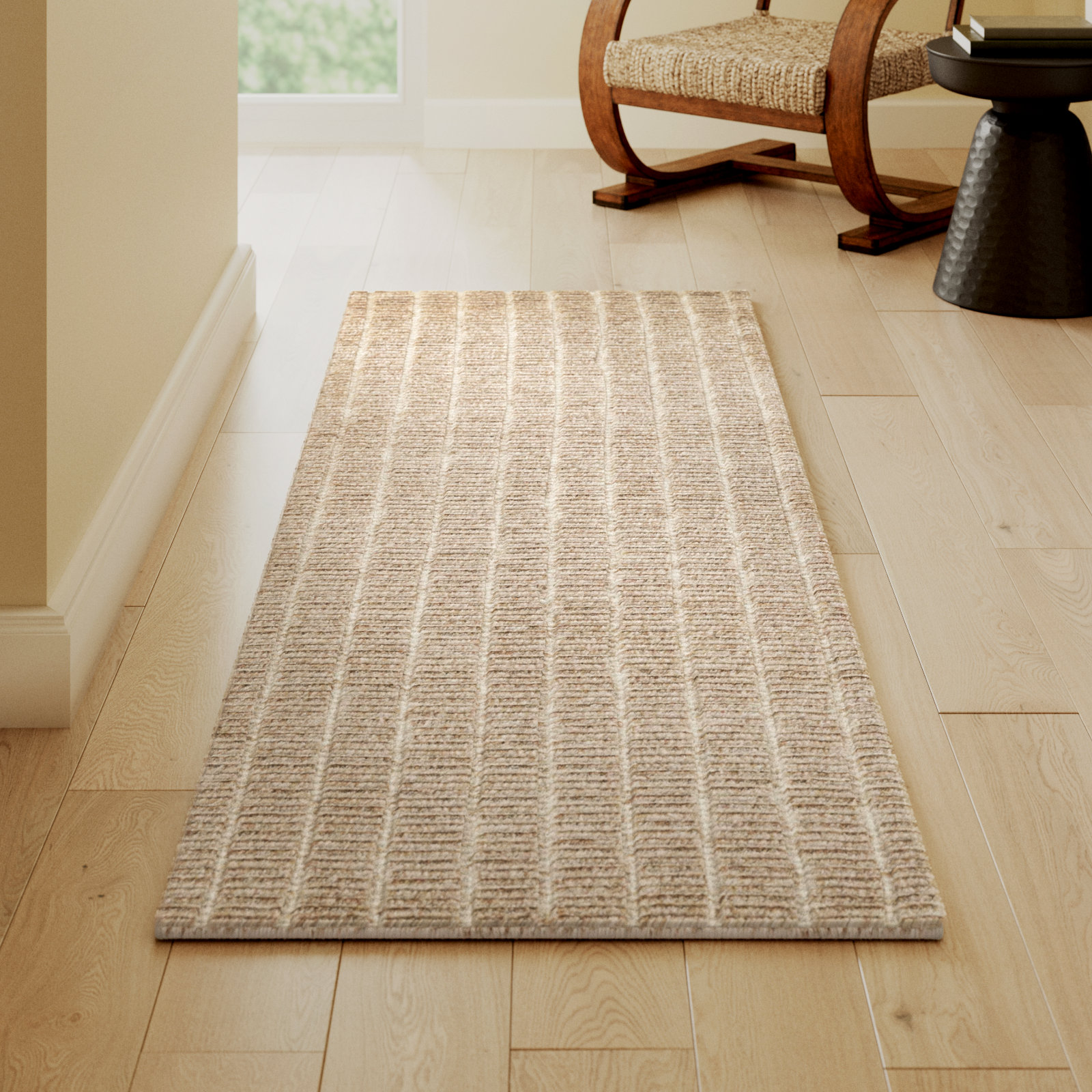 Debra Hand Tufted Wool Rug, Runner 2'6" x 8'