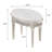 Solid + Manufactured Wood Accent Stool