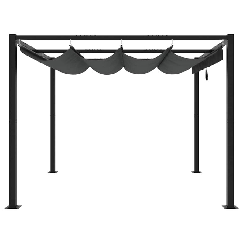Caidyn Powder Coated Steel Gazebo, Anthracite