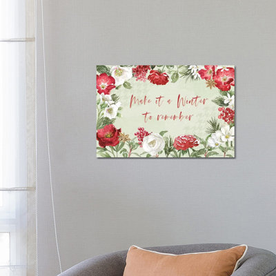 Rustic Season I 1 Piece Wrapped Canvas Wall Art