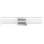 Luminaire de salle de bain à DEL intégré 24,5 po avec verre opale gravé Portia-30590358