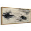 Impression sur toile encadrée noire et blanche-125011547-125011549