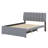 Upholstered Platform Bed With Trundle-930083596