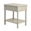 Table de chevet crème antique