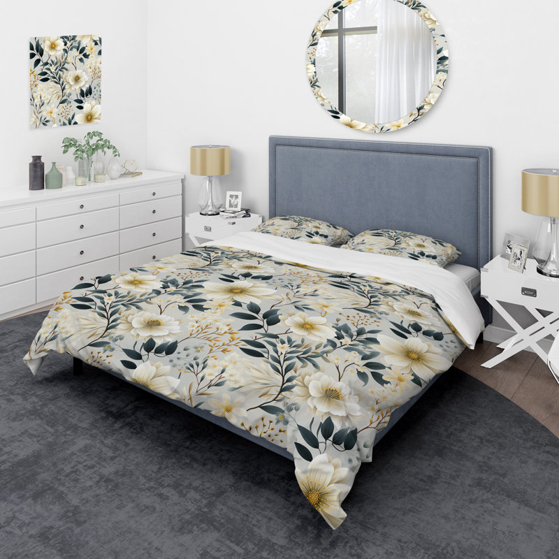 Literie Marynel, Housse de couette simple + 1 taie décorative stan