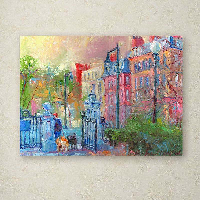 Cagney «Boston», reproduction d'art sur toile tendue, H 24 po x l 32 po x P 2 po
