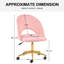 Chaise de travail rembourrée à hauteur ajustable-68158561