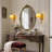 Dimmable Armed Wall Sconce