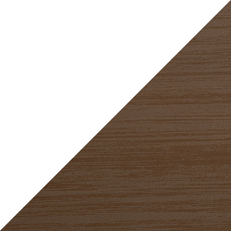 Refinery 12'' W x 12'' L Porcelain Triangle Singular Tile, Chestnut