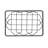 Elite Global Solutions Metal Bread Basket