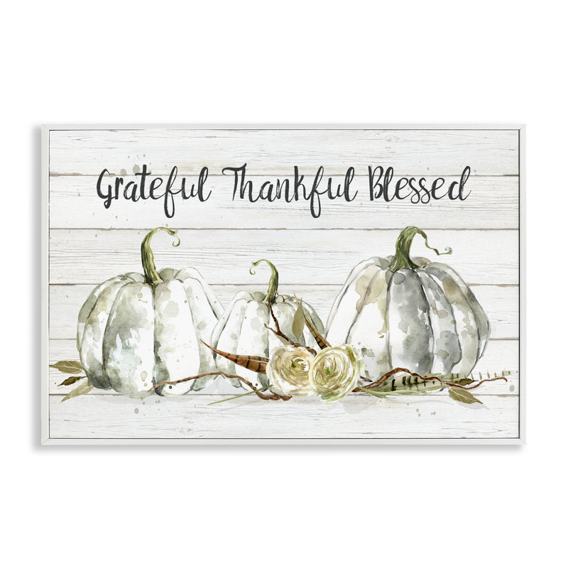 Giclée encadrée par Grateful Thankful Blessed, par Carol Robinson, 12" H x 18" W