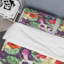 Green Leaf and Flowers - Ensemble de housse de couette floral - Polyester microfibre-988687726