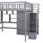 Jamner Kids Twin Loft Bed with Drawers-320072574-320072545