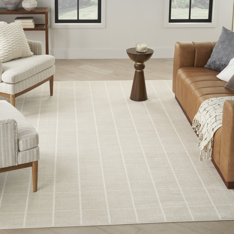 Treble Geometric Indoor Rug, Rectangle 6' x 9'